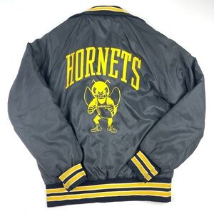 Vintage Hinsdale Hornets Wrestling Varsity Bomber Jacket Size Small